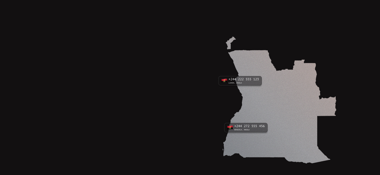 Angola virtual phone numbers