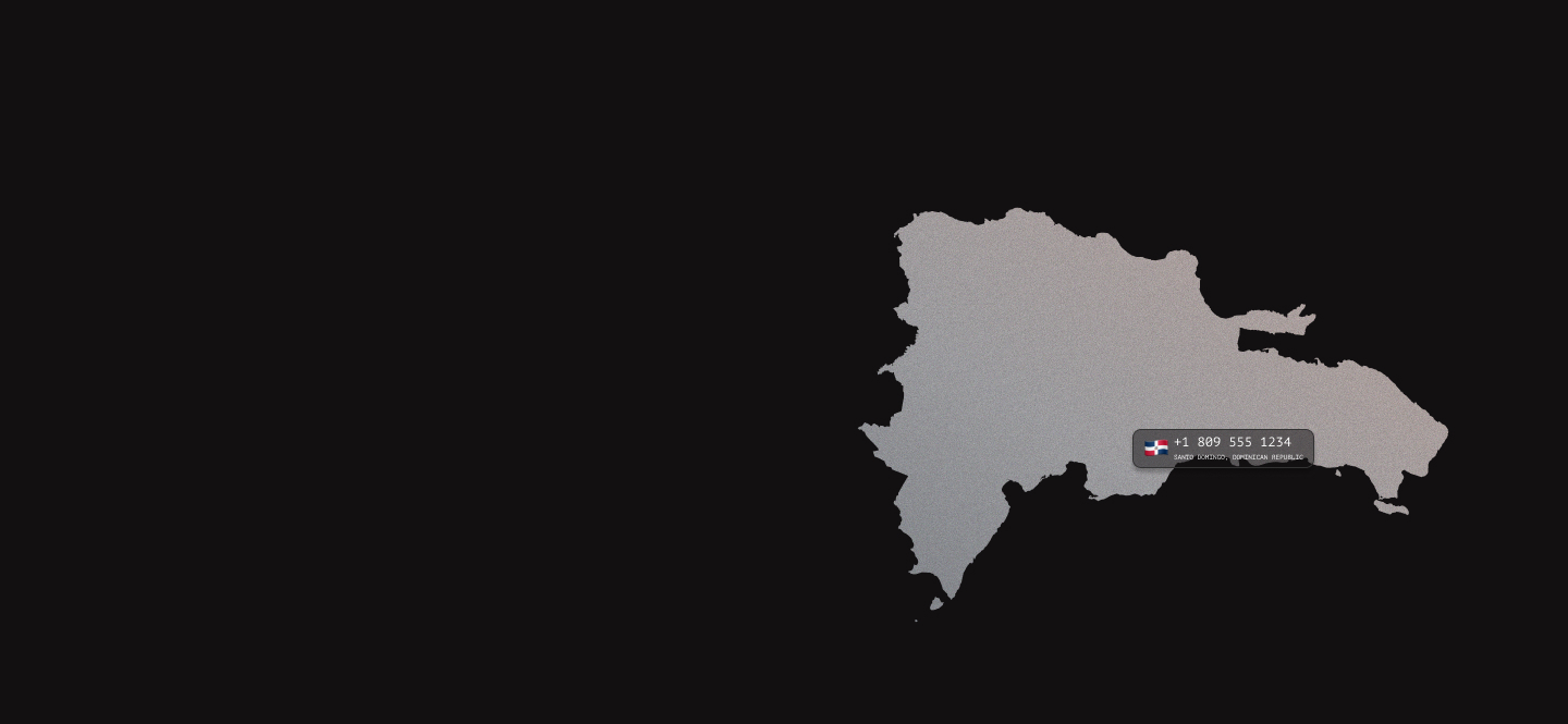 Dominican Republic virtual phone numbers
