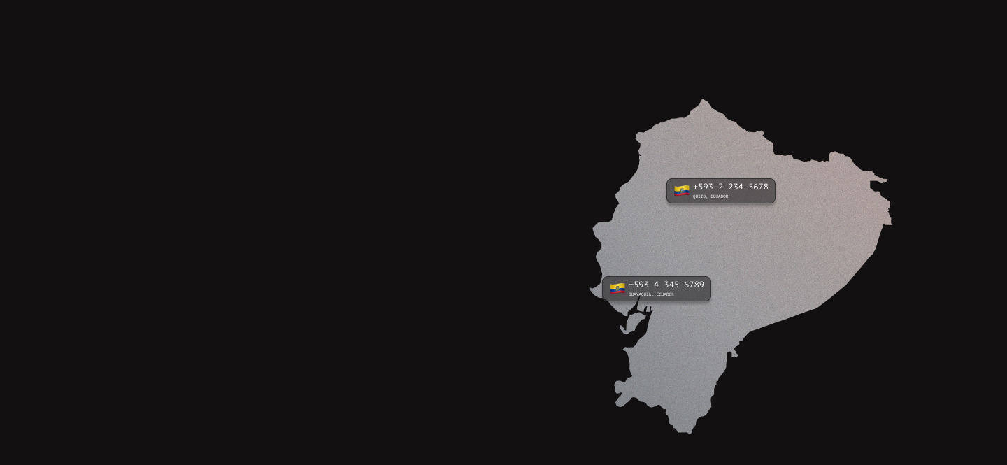 Edcuador virtual phone numbers