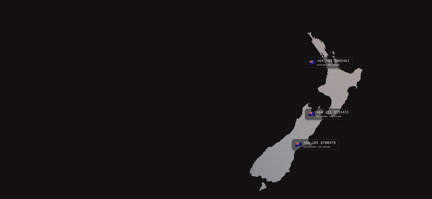 New Zealand virtual phone numbers