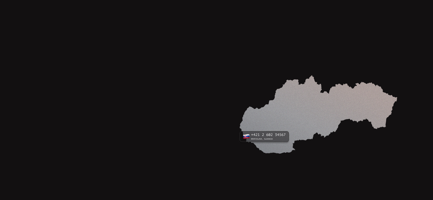 Slovakia virtual phone numbers